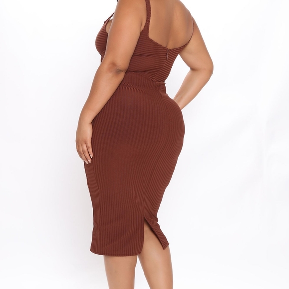Fashion Nova No Cuts Given Bandage Midi Dress - Picture 3 of 10